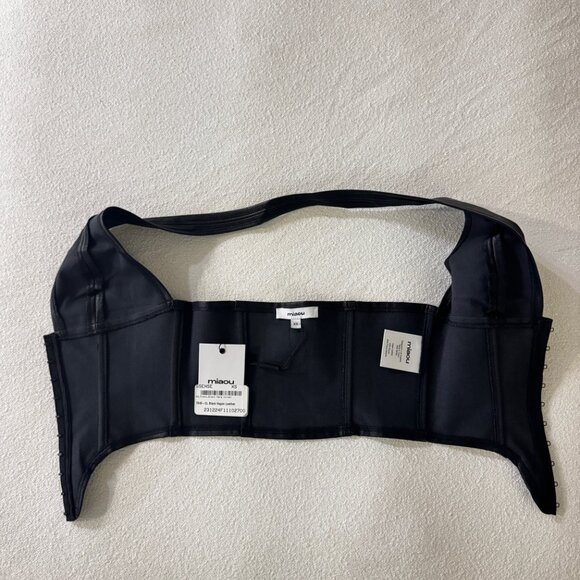 BRAND NEW NEVER WORN Miaou Mara Corset - Blck - Picture 5 of 5
